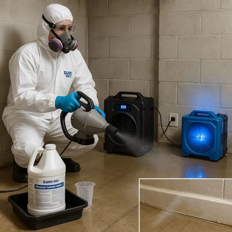 Sanitization and Odor Removal process in Yuba County, CA